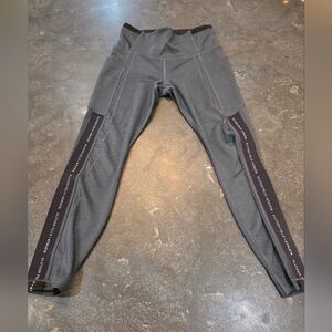 Athleta Alison FELIX Leggings with Motivational Message